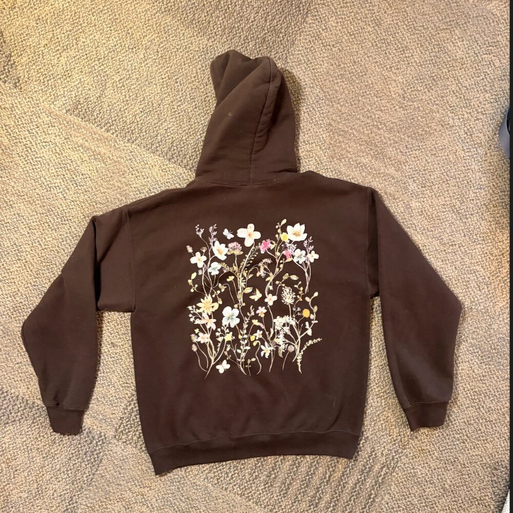 Floral hoodie
